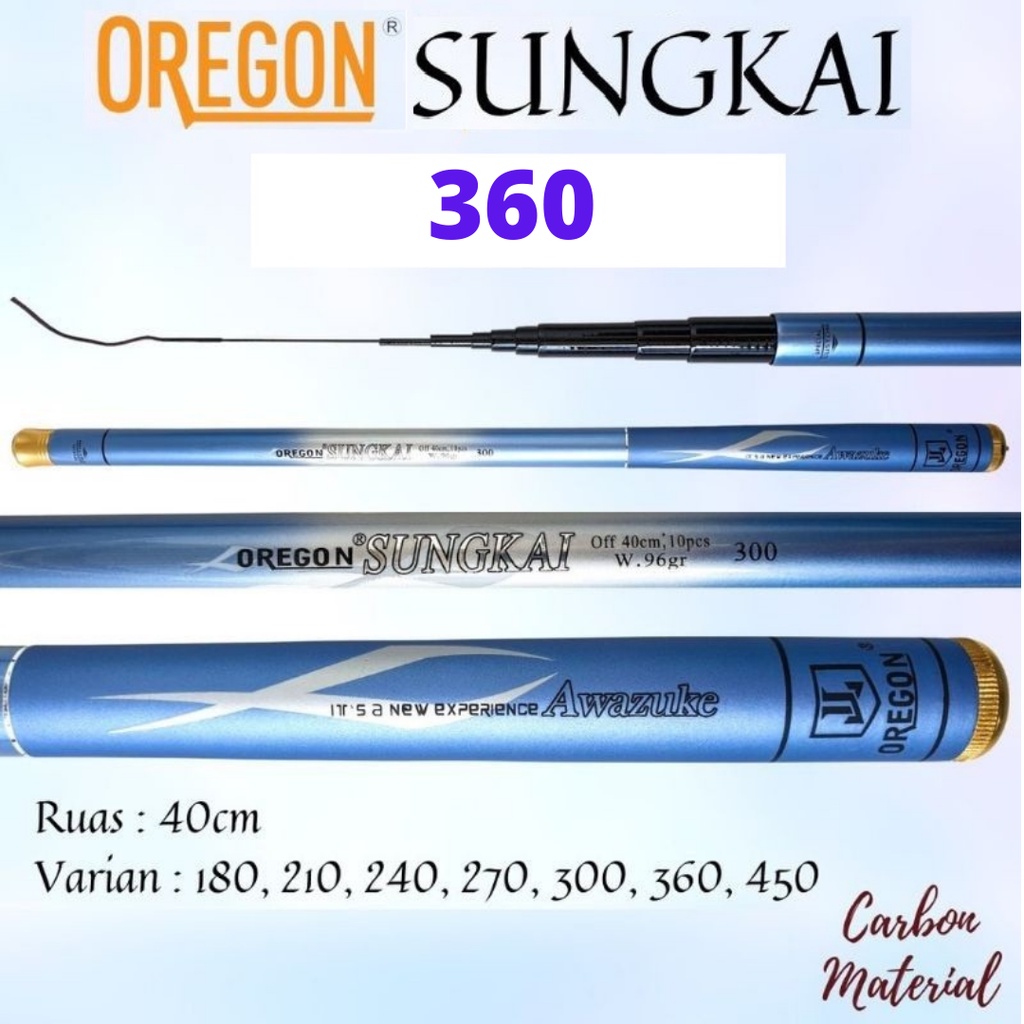 Joran Tegek Oregon Sungkai 360