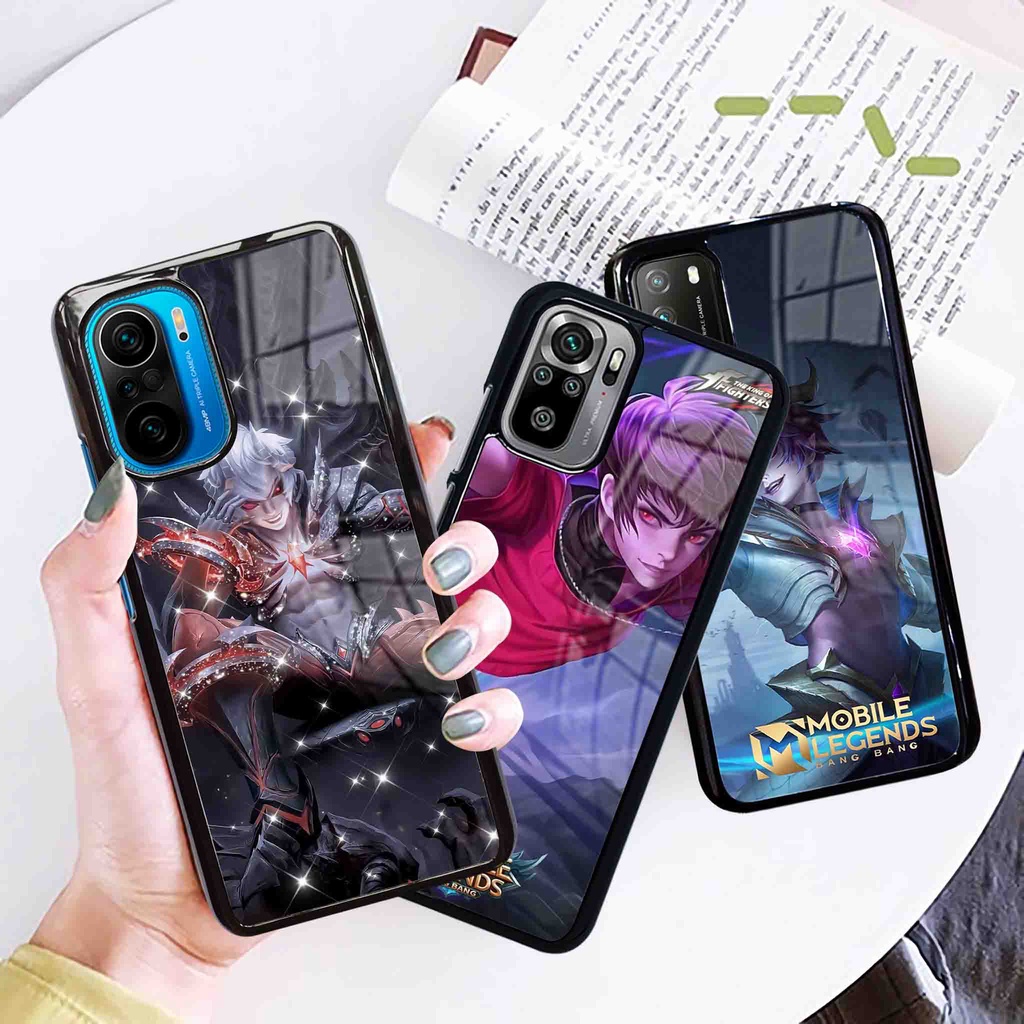 (PC89) Case Glossy Xiaomi Poco F3 M3 Redmi Note 7 8 9 Pro 10 10s 10Pro | MI 11 | MI 10T - Casing HP Mobile Legend Ml Dyrroth