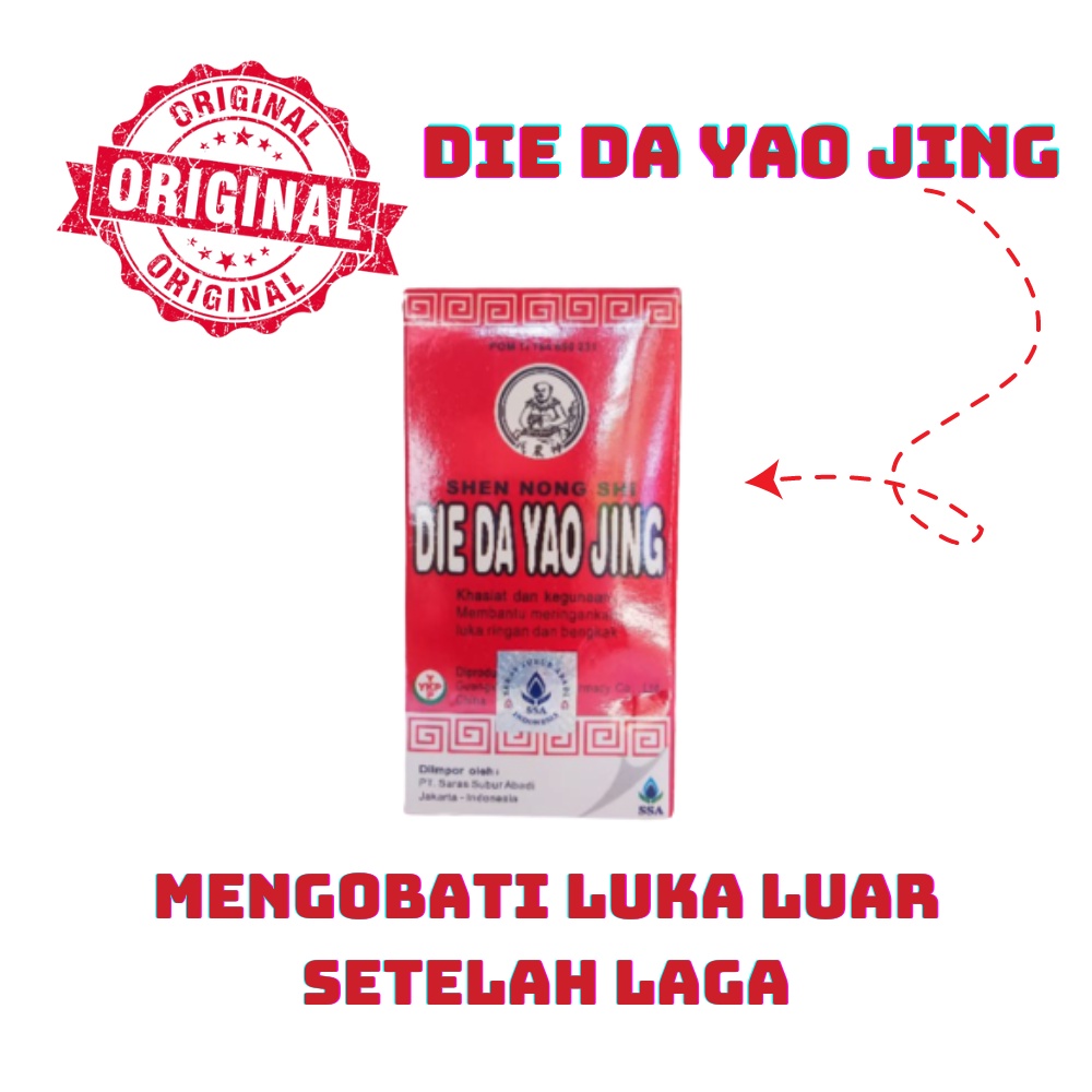 OBAT MERAH CINA - Die da Yao jing