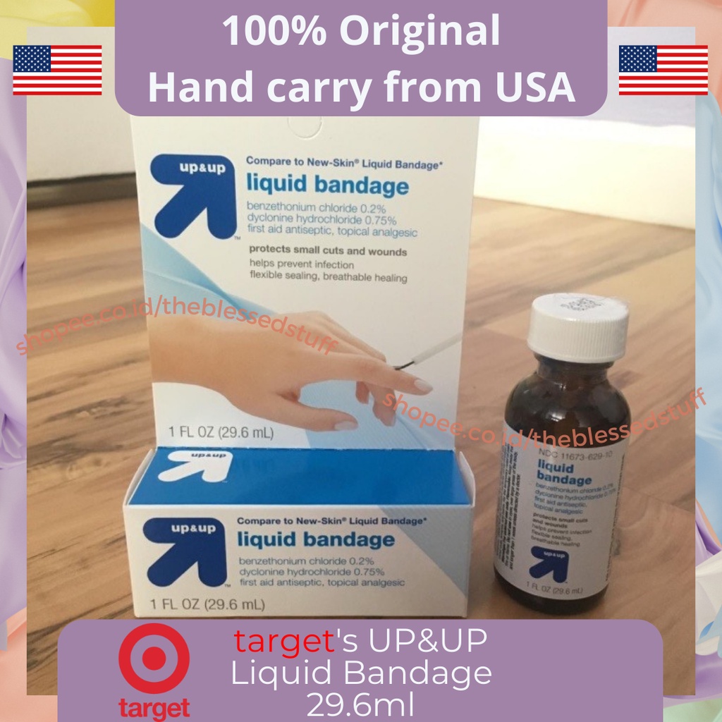Jual Target Up&Up Up & Up Liquid Bandage (Cairan Penutup Luka) 100