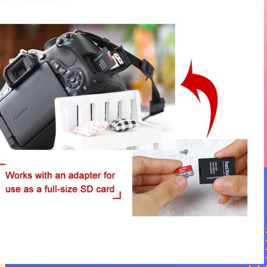 (HARGA ECERAN) Memory Card A1 CLASS 10 120MB/S High Speed 32GB 64GB 128GB 256GB SD Card with Adapter ..!-2