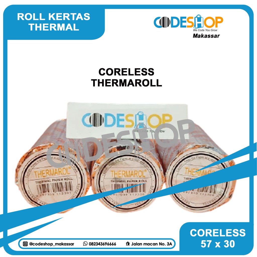 Kertas thermaroll 57 x 30 struk