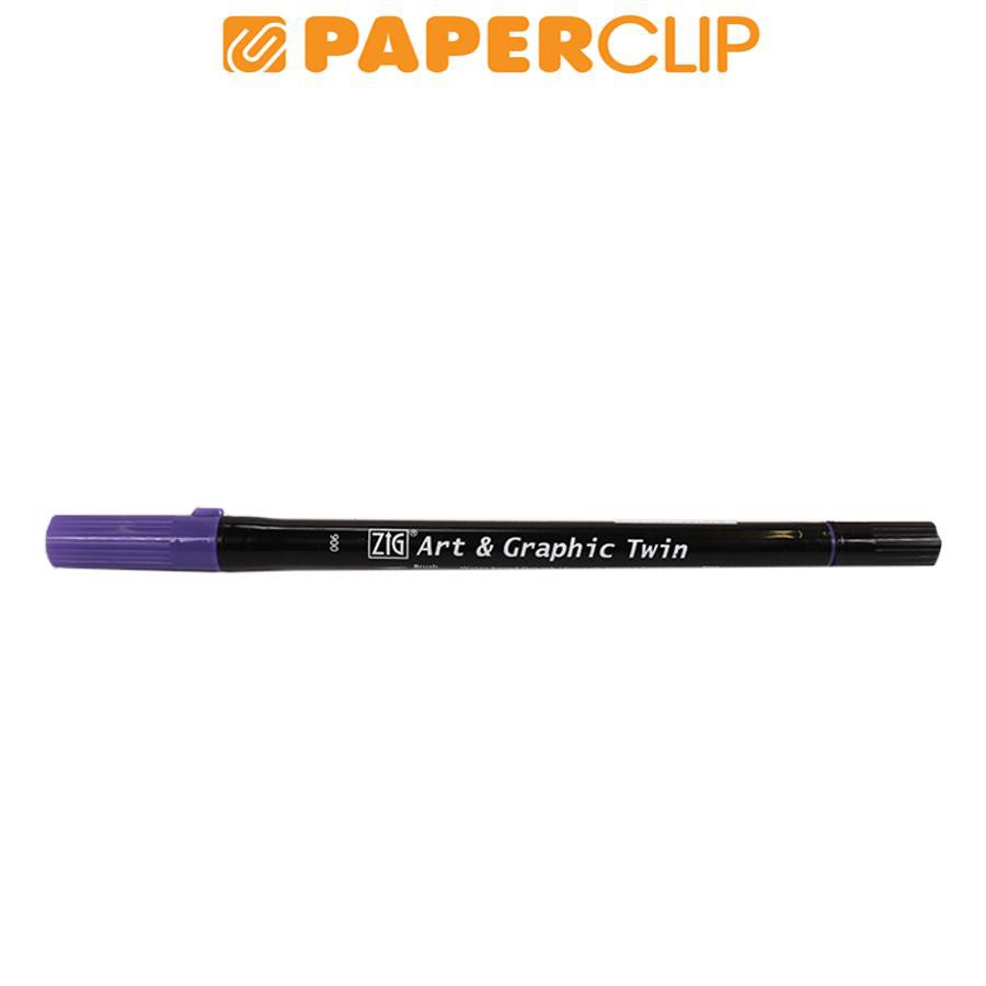 

PEN BRUSH ZIG KURETAKE TUT-80 ART & GRAPHIC TWIN 006 VIOLET