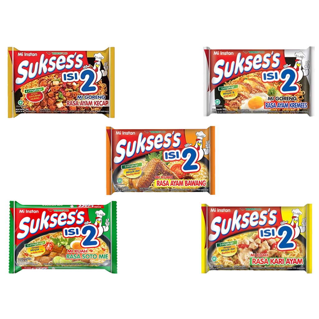 

MIE SUKSES ISI 2 ALL VARIAN SUKSES SUKSES AYAM BAWANG SUKSES AYAM KREMES SUKSES AYAM KECAP SUKSES AYAM GEPREK SUKSES KARI SUKSS SOTO SUKSES KUAH SUKSES GORENG