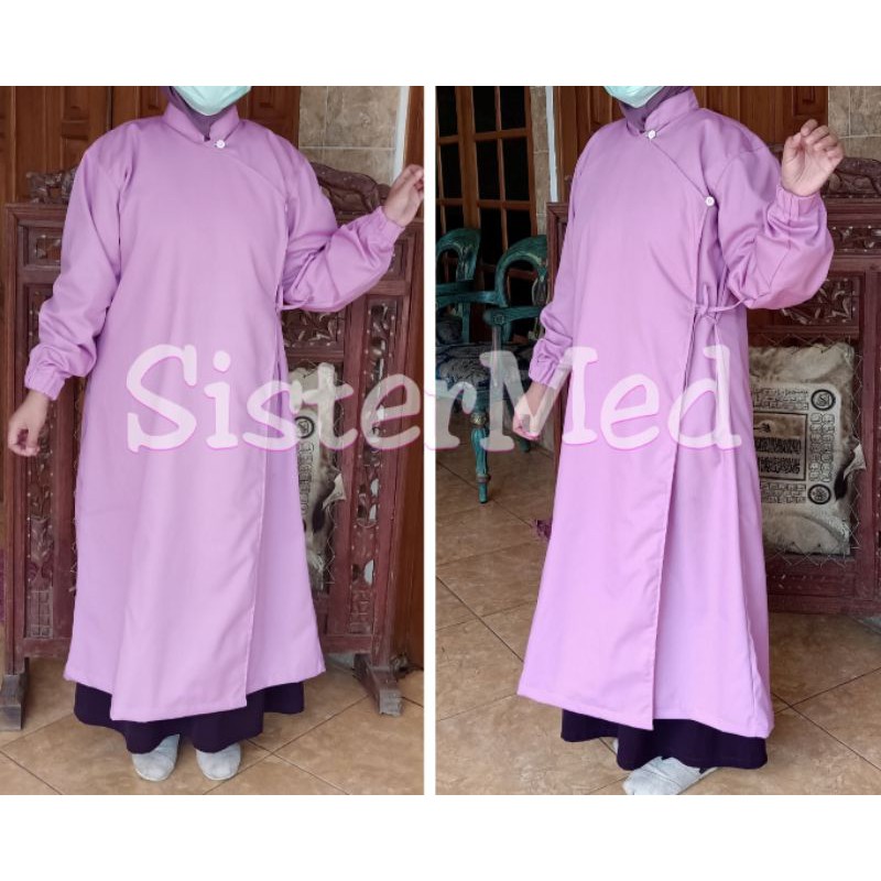 PO 2 Hari Gown APD Dokter/ Perawat/ Bidan Model Kimono