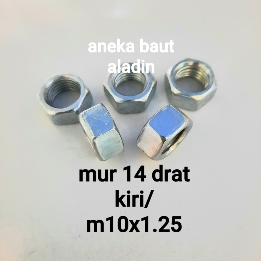 Ready mur 14 drat kiri buat spion yamaha