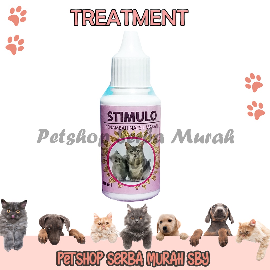 Stimulo 30ml - Obat Penambah Nafsu Makan Untuk Kucing