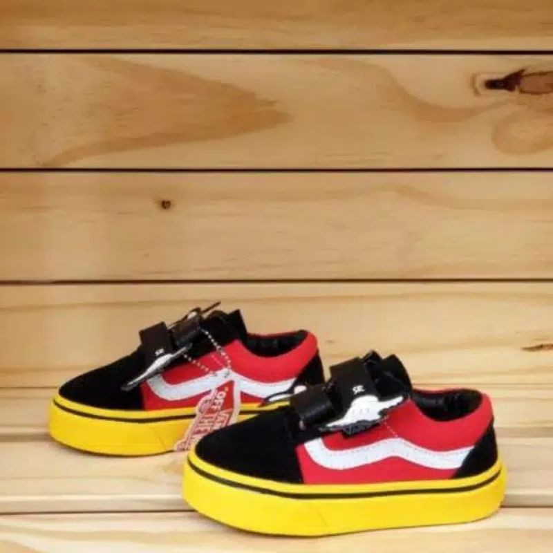 PROMO✓✓ SEPATU VANS ANAK RAFATAR LAKI-LAKI PEREMPUAN DISNEY MICKEY MOUSE PREMIUM QUALITY