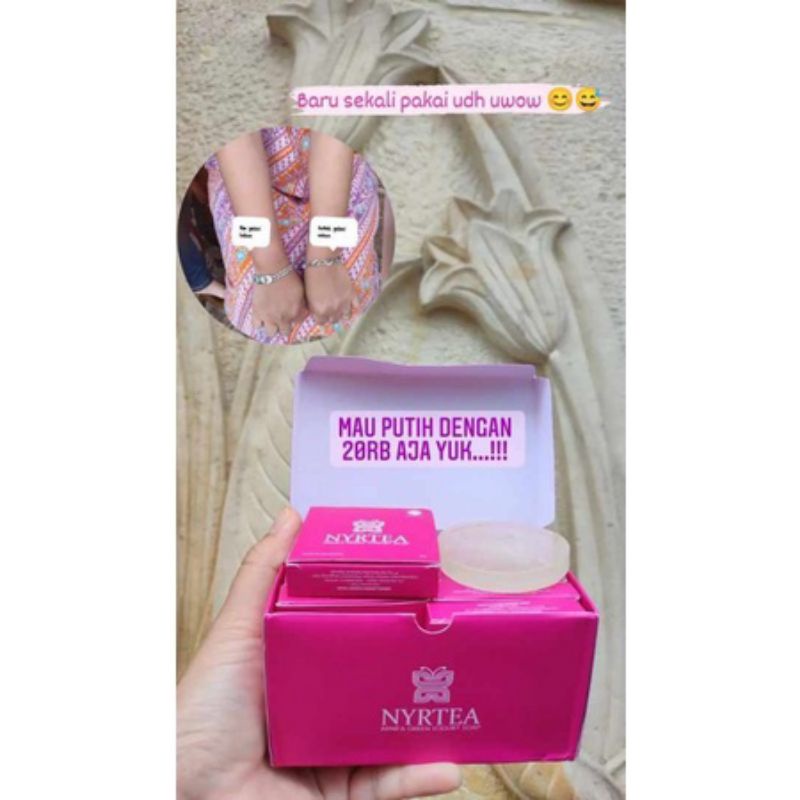 NYRTEA sabun pemutih badan