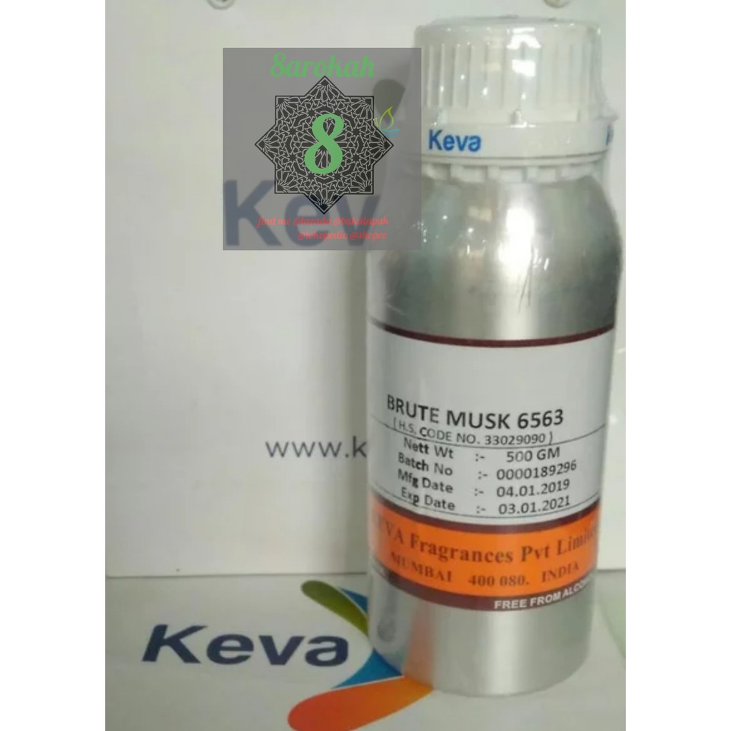 Kasturi Kijang Brute Musk Keva Minyak Misik Casturie Kemasan Segel Pabrik 500ml Setengah Liter Murni