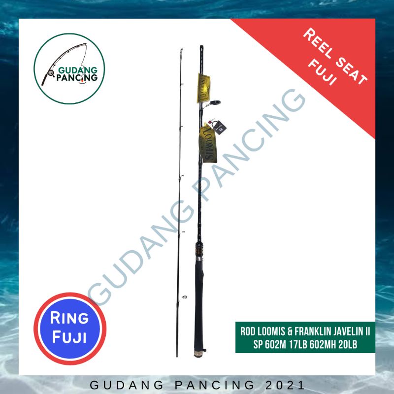 Rod Loomis & Franklin Javelin II SP 602M 17LB 602MH 20LB
