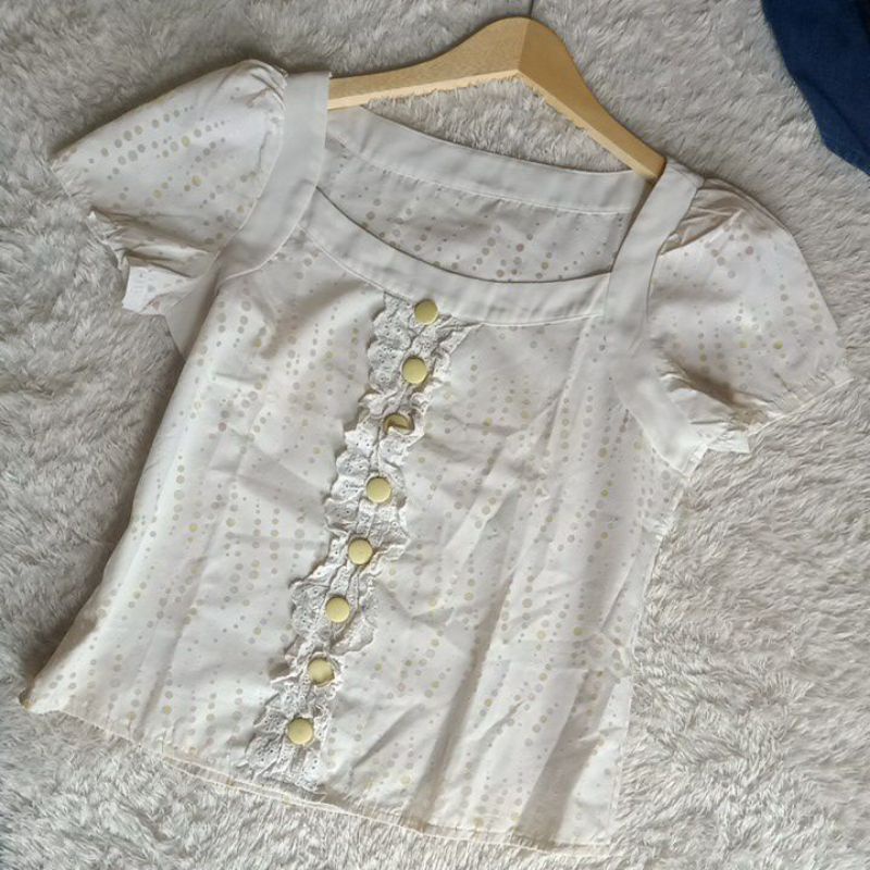 baju atasan wanita vintage preloved