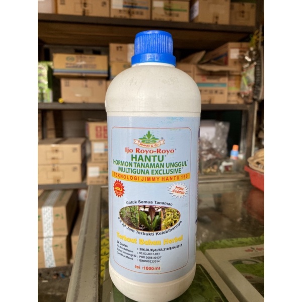 Jimmy Hantu pupuk hormon tanaman unggul ZPT 1 liter