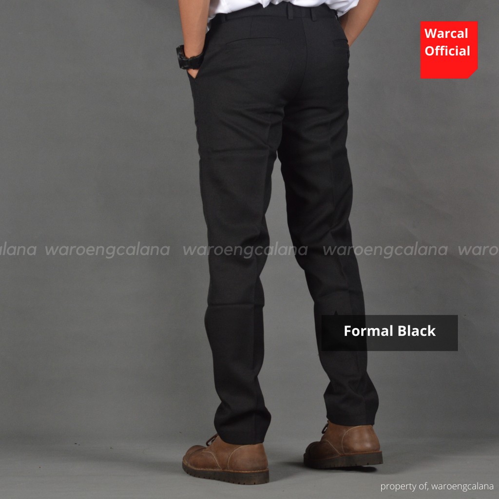 Celana Kerja Casual Formal Black