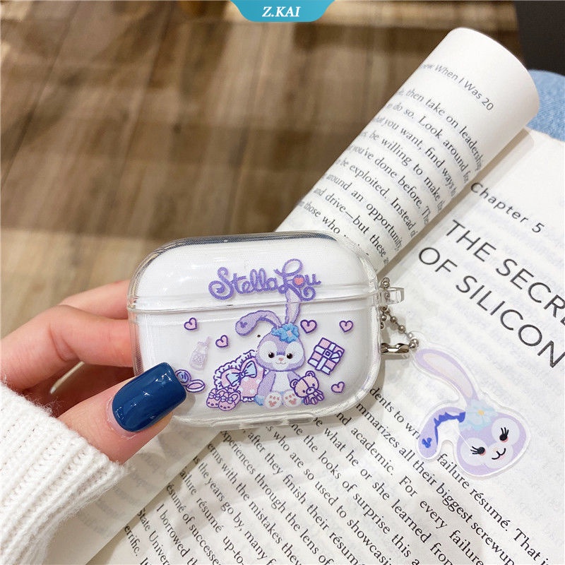Casing Silikon Motif Kartun Disney Untuk Simpan Earphone Wireless Bluetooth Apple AirPods 1 / 2 pro