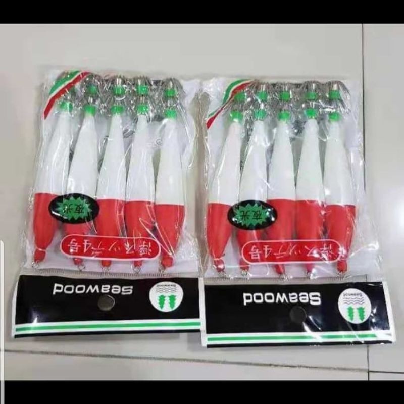 umpan pancing cumi apollo seawood per pack/5pcs