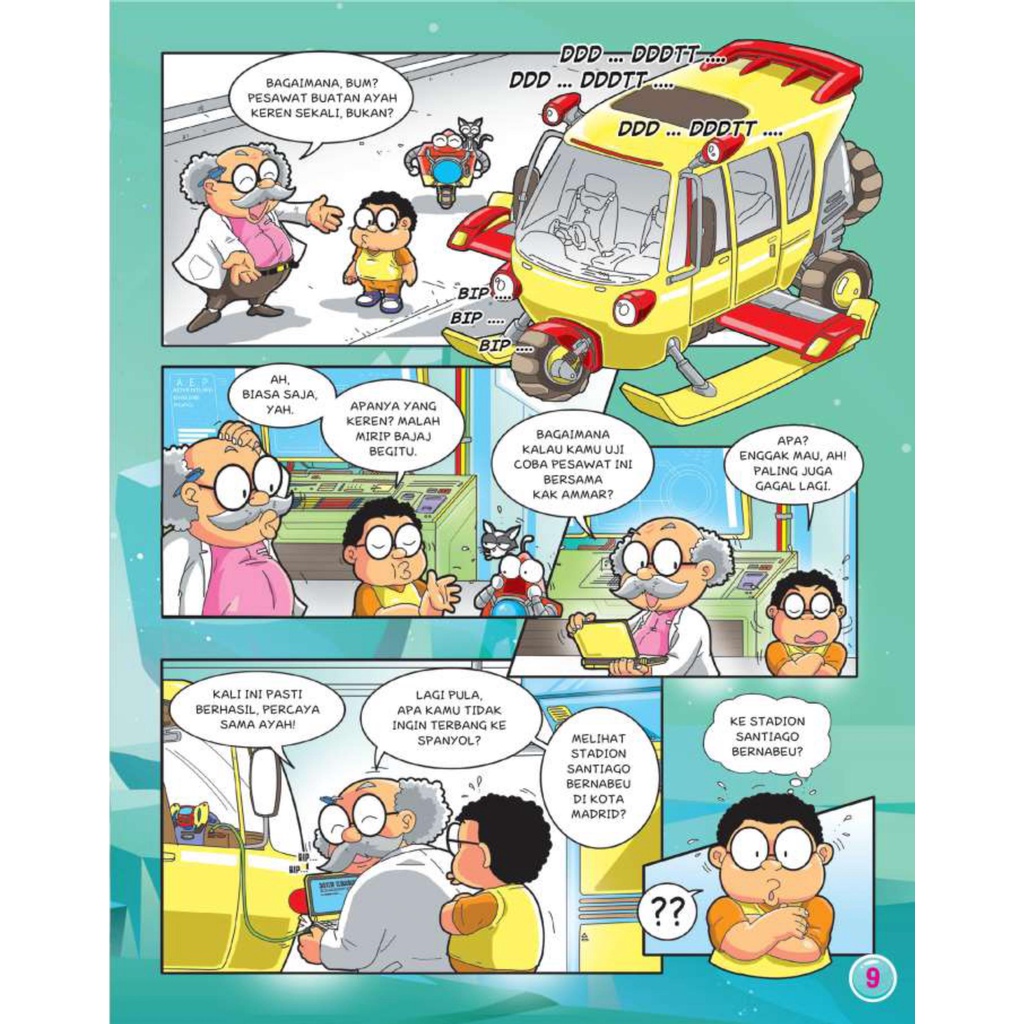 Buku Komik Petualangan Sula:Terdampar di Kota-Kota Dalam Al-Qur`an - Gema Insani 100% Original