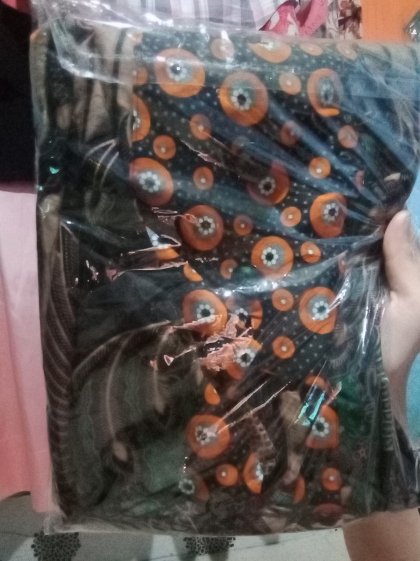 Atasan Baju Batik Fashion Wanita Muslim Tunik Super Jumbo Xxxl 3l 4l 5l Ld 140 Oversize Modern Modis