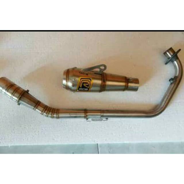 Knalpot RCB full set. pnp Satria Fu, new Sonic