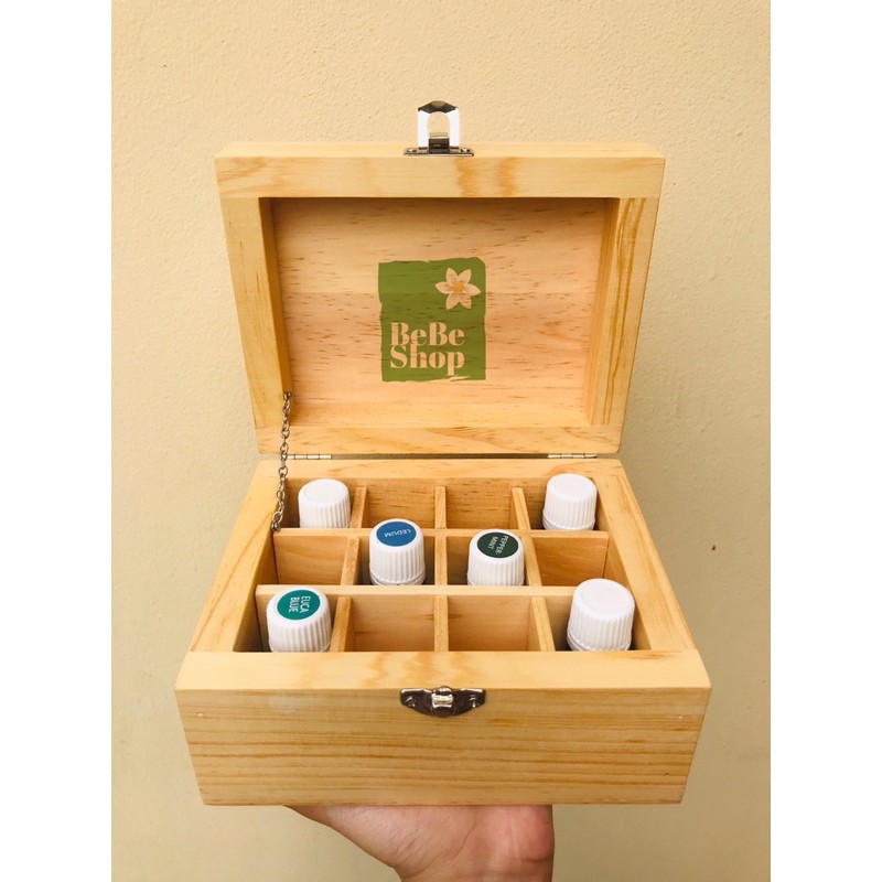 

Box Oil Full Kayu 12 slot / Box Kayu Pinus / Box Oil