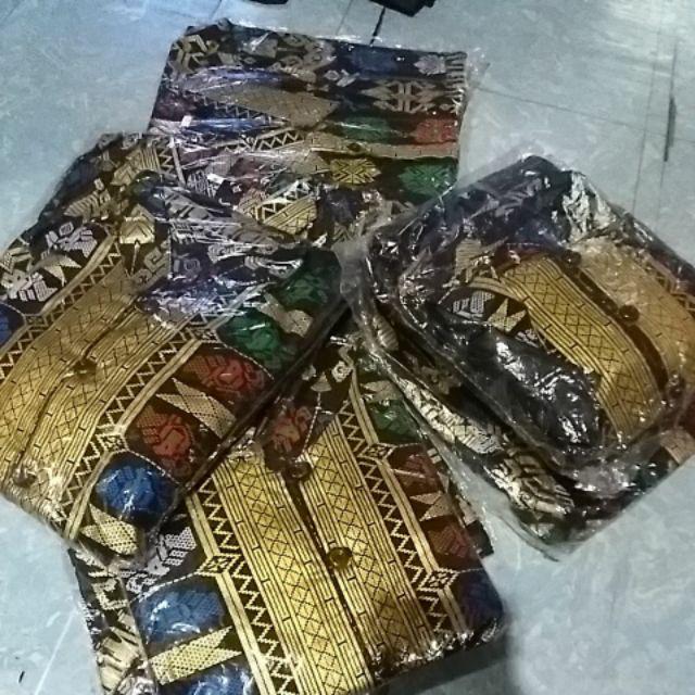 Batik Gamis Syari Baju Muslim Atasan  Solo Ecer Grosir Murah Ainun Syari