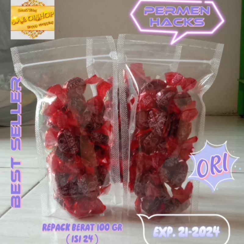 

PERMEN HACKS TERLARIS KEMASAN 100GR