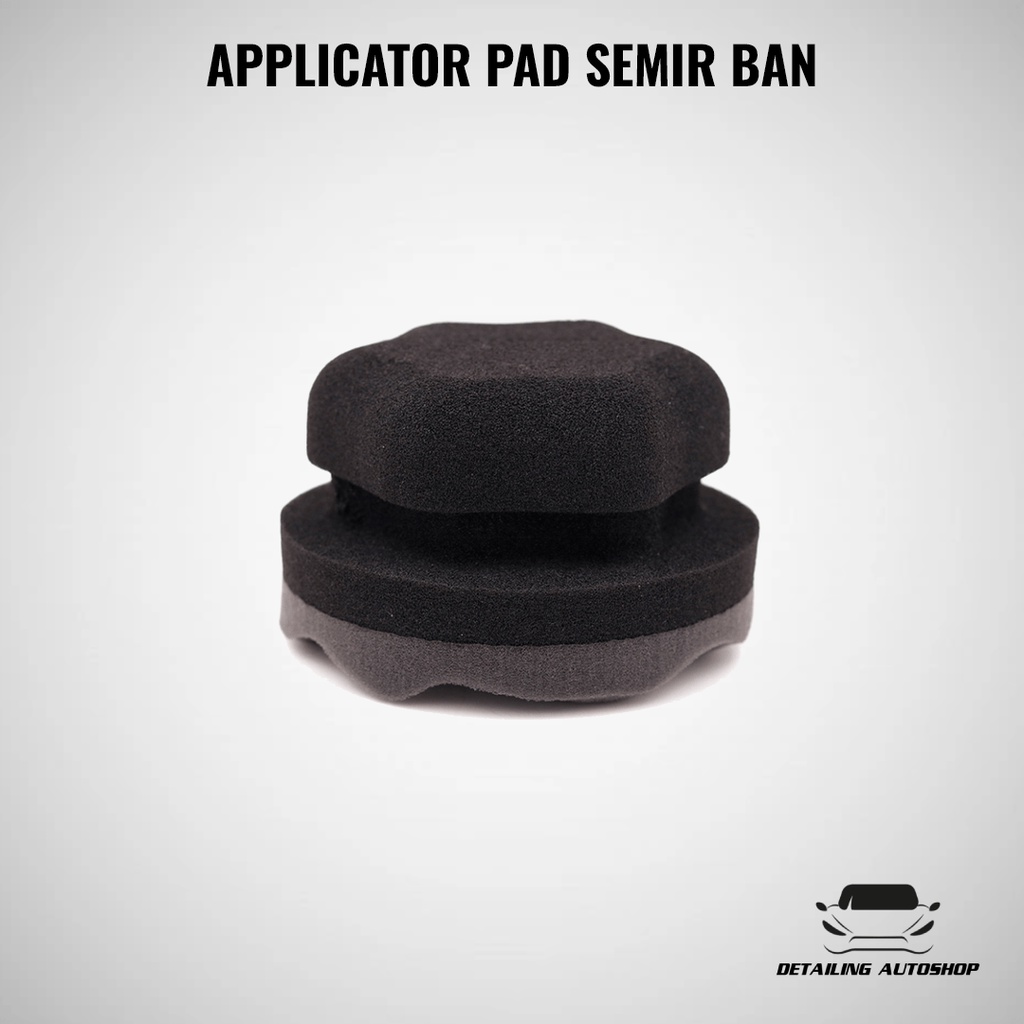 Hexagon Tire Applicator Pad / Semir Ban