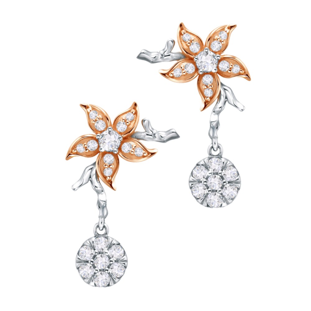 

Dominique Jewellery- Giwang Flower Rose 02 Sandra Dewi Gold 75,5% SNI