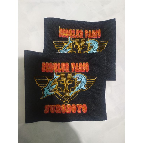 BORDIR LOGO PERUSAHAAN/SEKOLAH/ CLUB