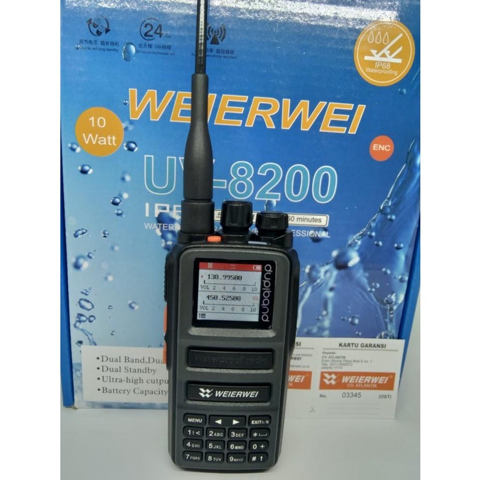 HT Weierwei UV8200 DualBand 10Watt