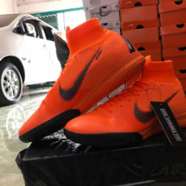 Futsal Nike Mercurial SuperflyX VI Elite IC - Total Orange