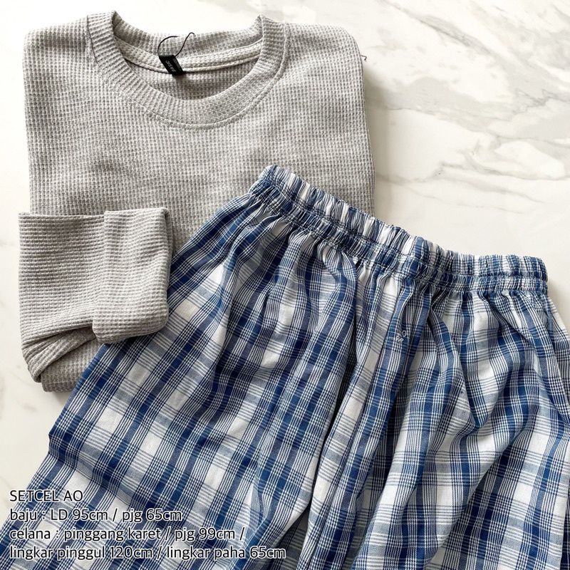 set baju celana KALLYOUTFIT-SETCEL AO