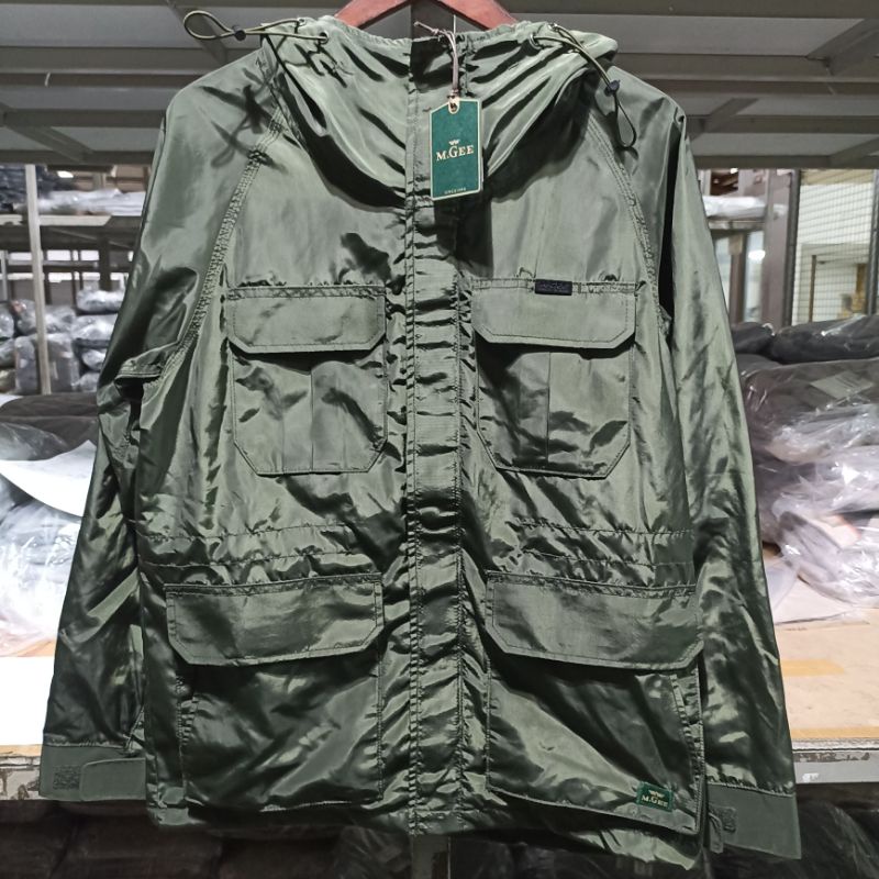 Jaket hoodie Original MGEE PARKA C 009 GREEN