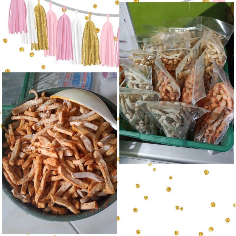 

makanan ringan basreng kering dll
