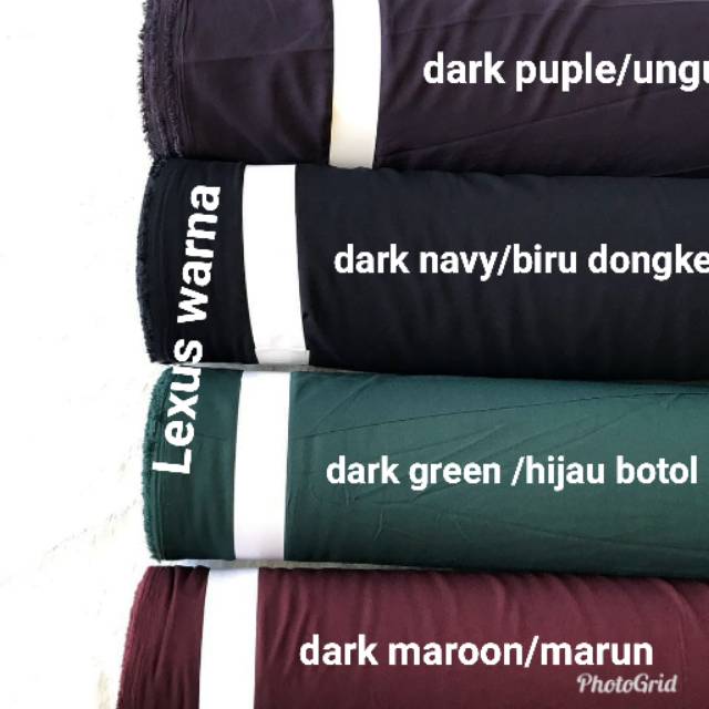 Kain Lexus (ramada) ungu tua