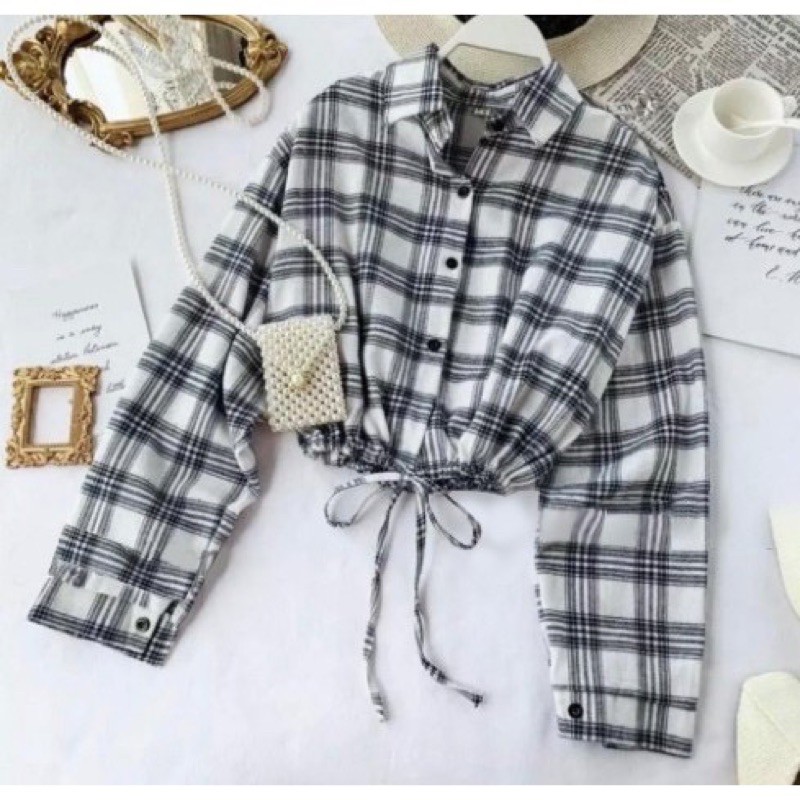 KEM KERLITA PLAID SHIRT KEMEJA | KEMEJA KOTAK