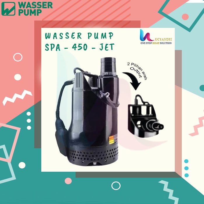 Pompa Celup WASSER SPA 450 EA | Auto Air Bersih