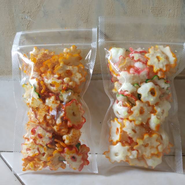 

Seblak kering// krupuk bunga