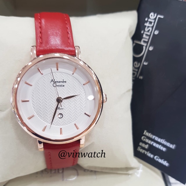 Alexandre Christie 2750 red