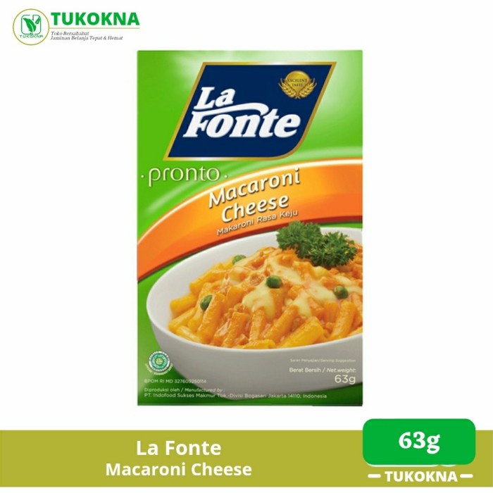 

La Fonte Macaroni Keju 63gr