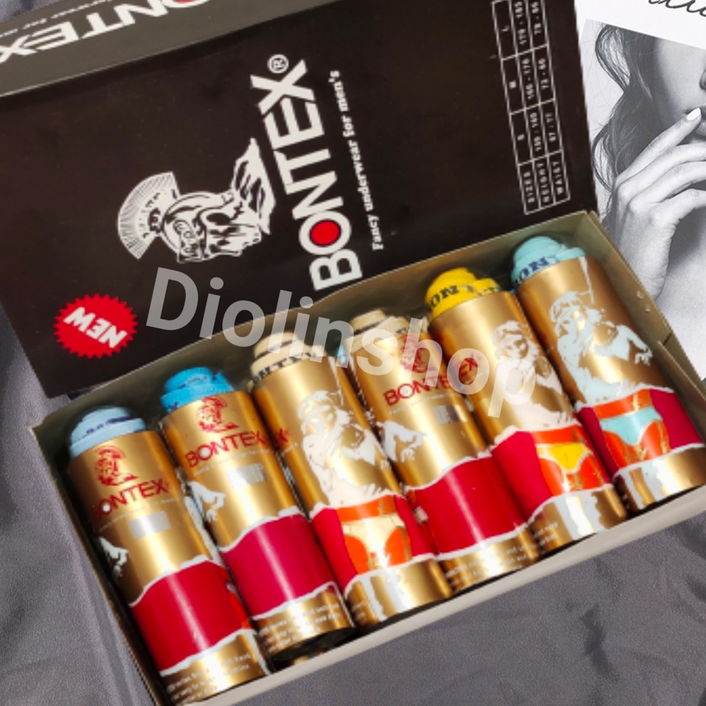 ( 6 - 12 Pcs) Celana Dalam Pria Bontex | CD Bontex Pria | Sempak Pria Bontex