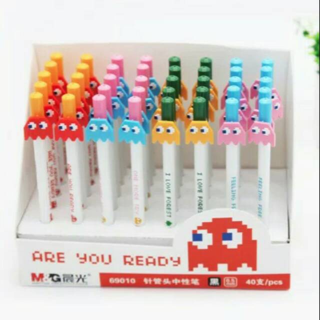 

Pulpen Gel Pacman Are You Ready 0.5mm
