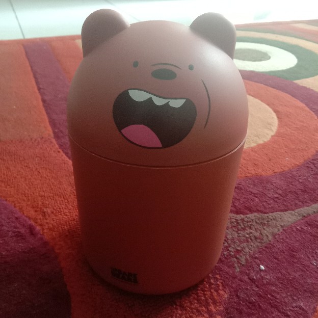 Promo Murah! We Bare Bears Tong Sampah Miniso
