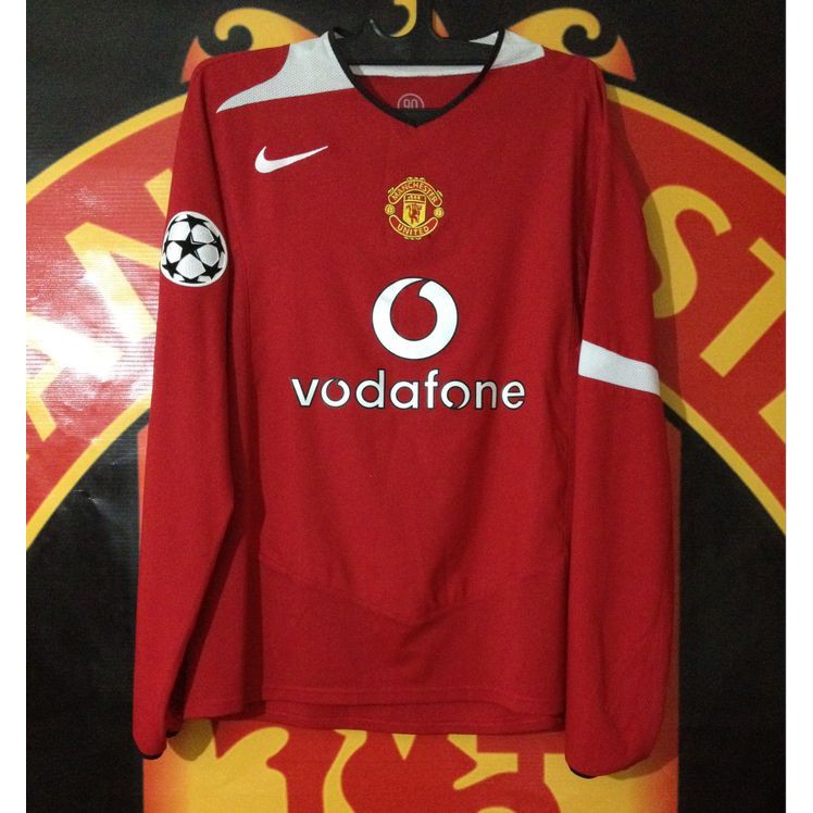 Jersey Manchester United Original Home 2004-2006 UCL