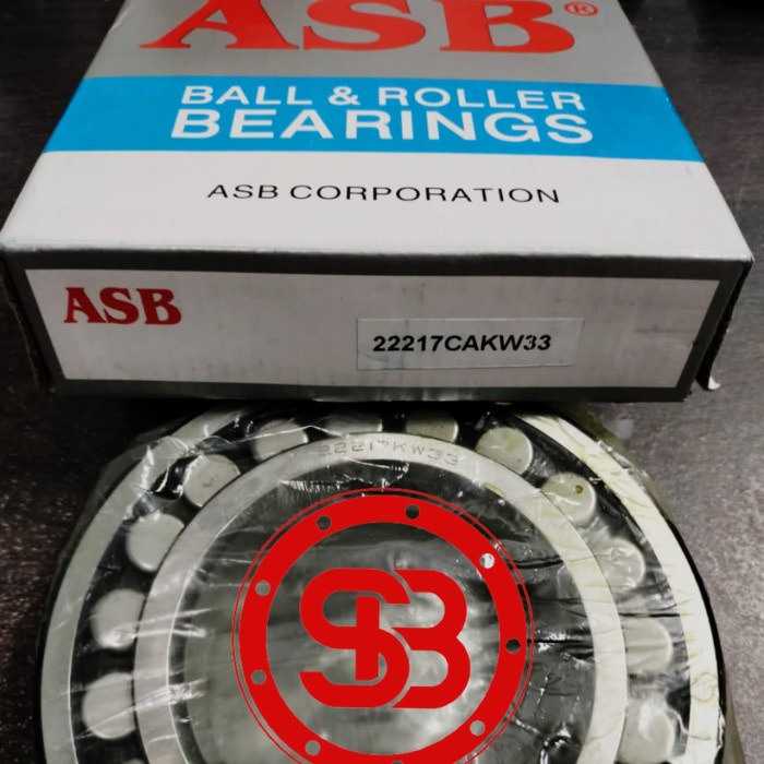 SPHERICAL ROLLER BEARING LAKER LAHER 22217 CAKW33 ASB