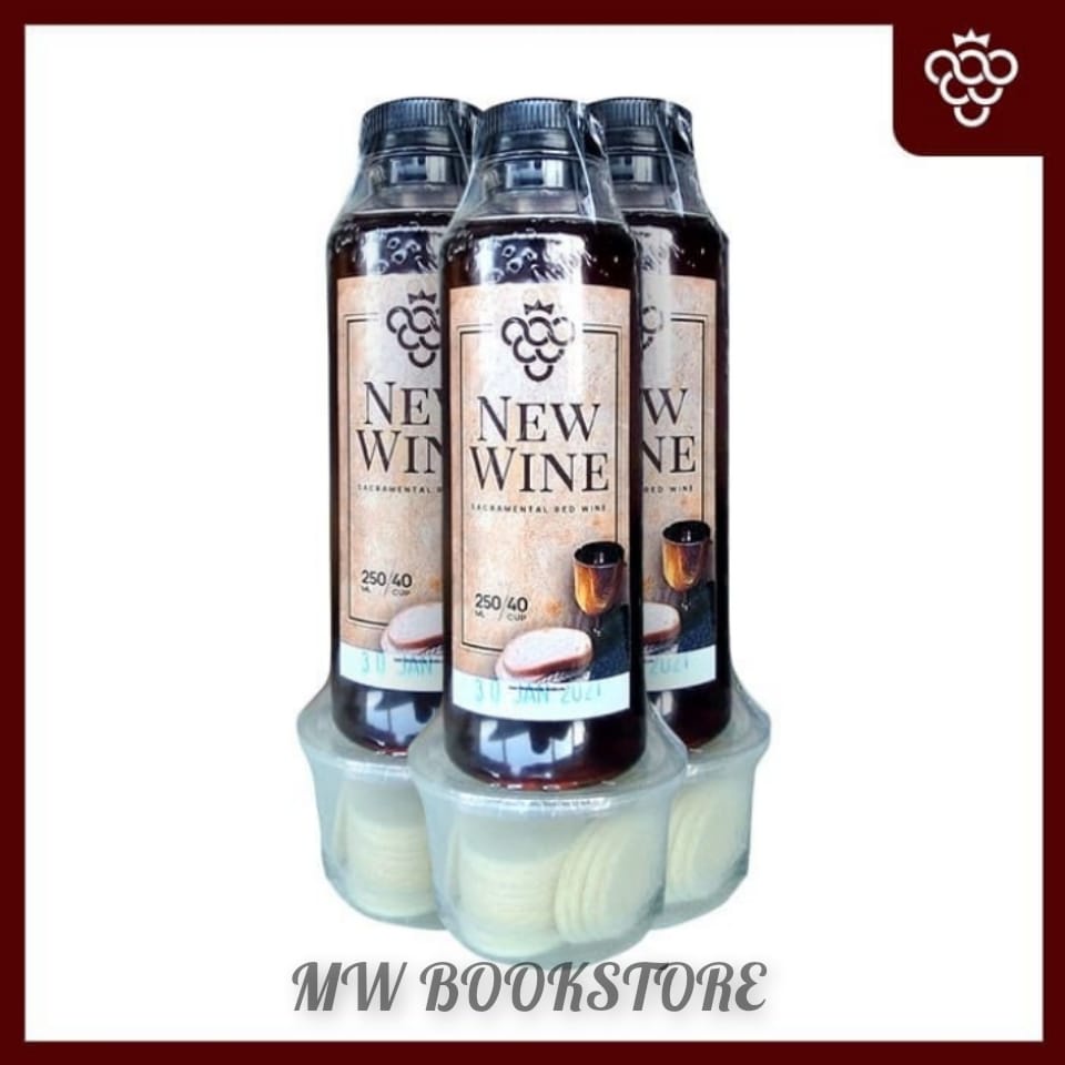 

Anggur Perjamuan Kudus Botol - Isi 250 ml + Hosti