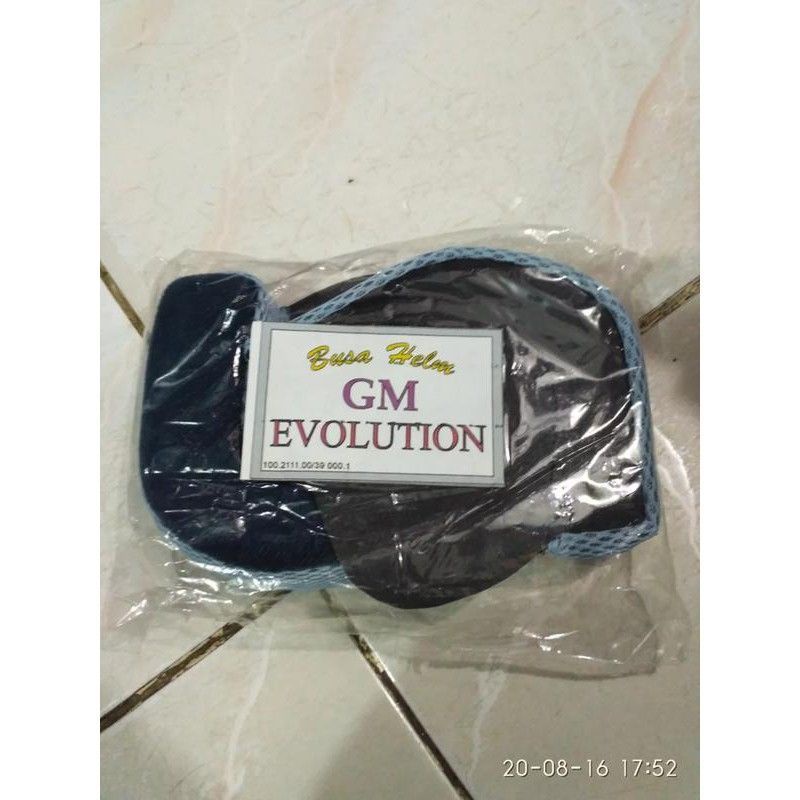 Busa pipi  helm GM Evolution / busa samping gm evolution kanan dan kiri