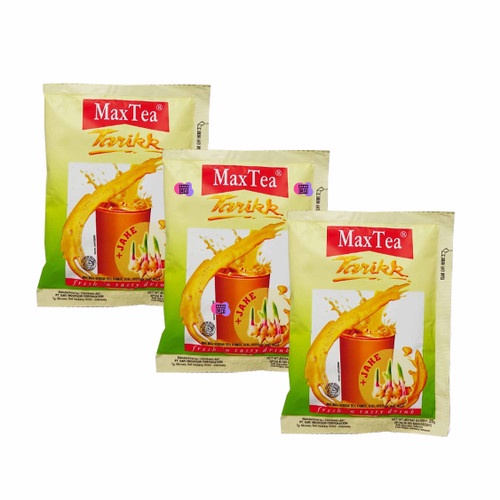 

Teh Kemasan / Max Tea Teh Tarik Jahe Isi 10 Sachet / Halal