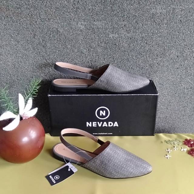 NEVADA Sepatu Wanita Tali Belakang | Selop Wanita