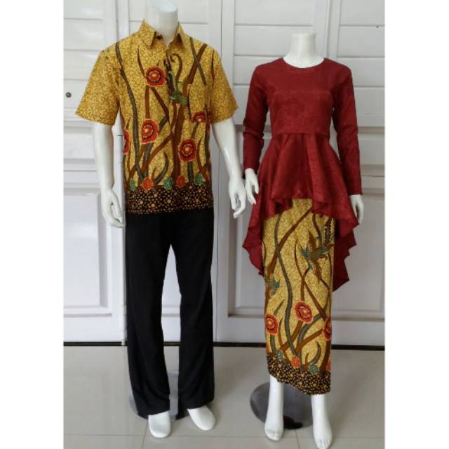 GROSIR BATIK COUPLE CINDAI JAGUARD